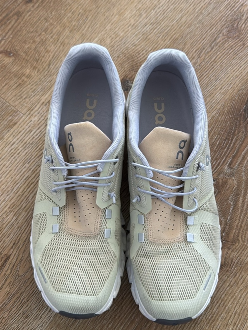 On Running Running Women’s Cloud Sneaker in Beige